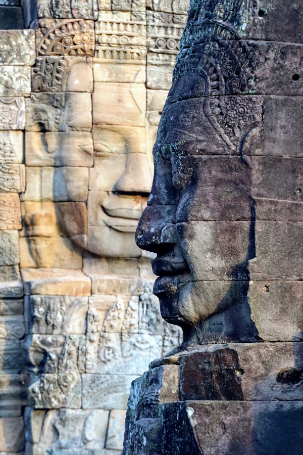 Bayon Temple Faces