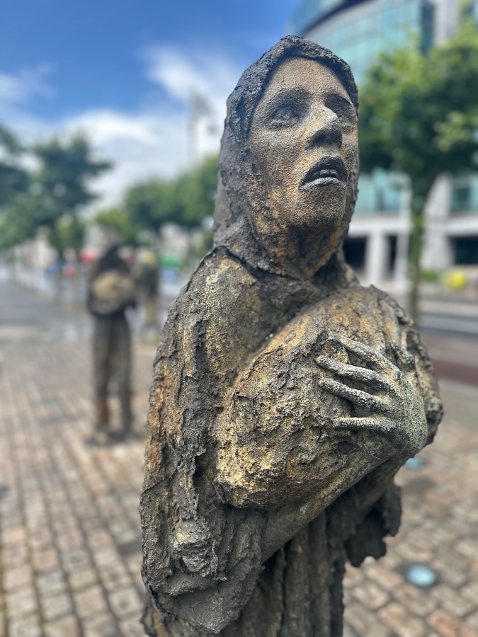 Famine Memorial Statues