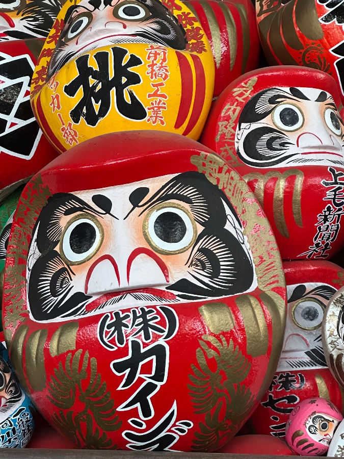 Daruma Dolls in Japan